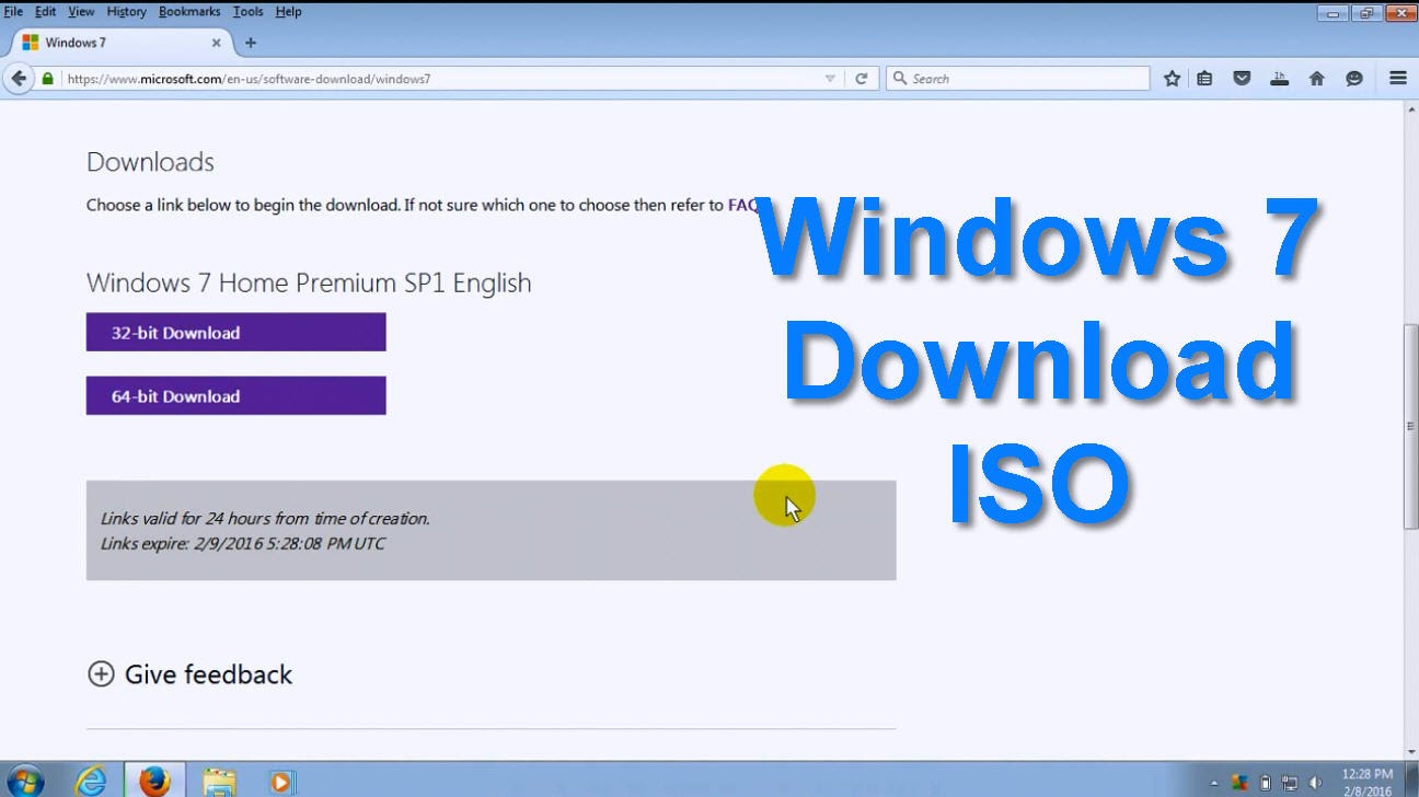 Скачать файл iso образа windows 7