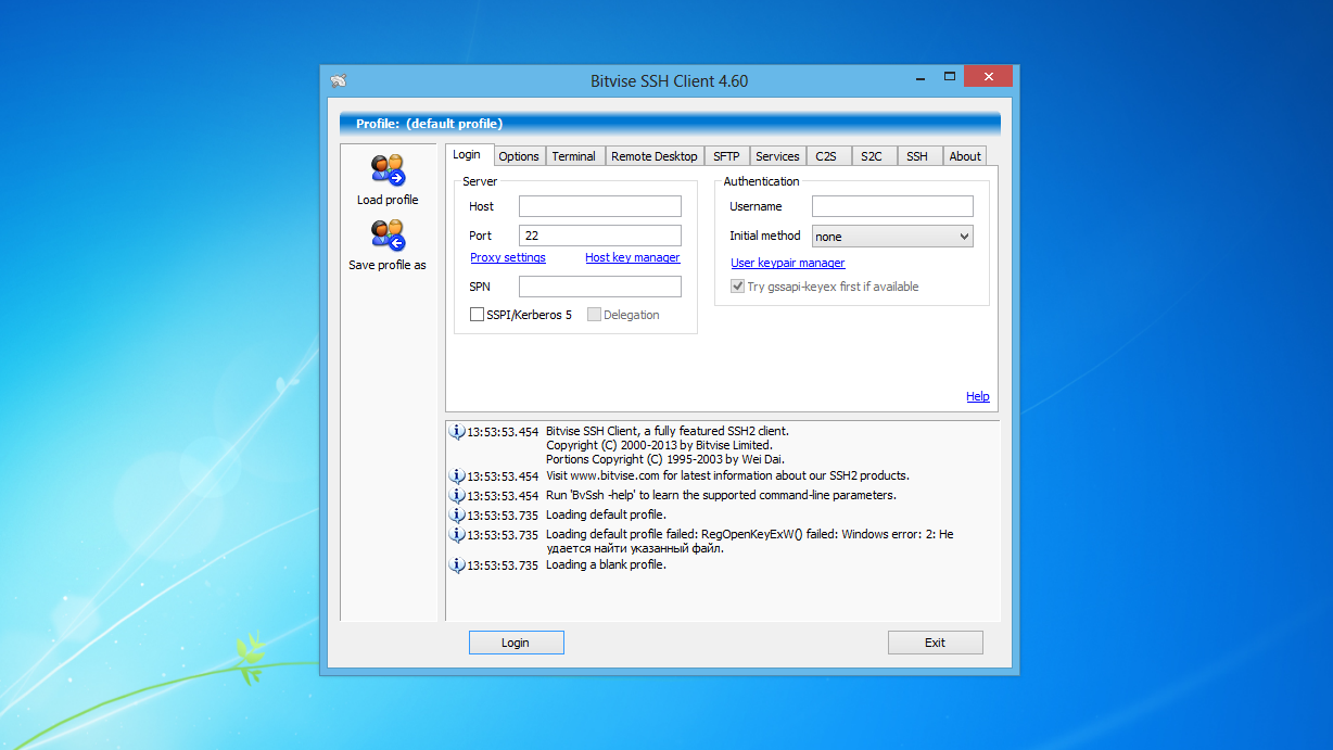 Bitvise SSH Client 9.31 for ios instal