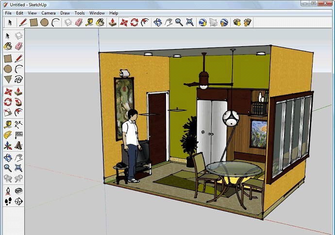 Как установить sketchup 8