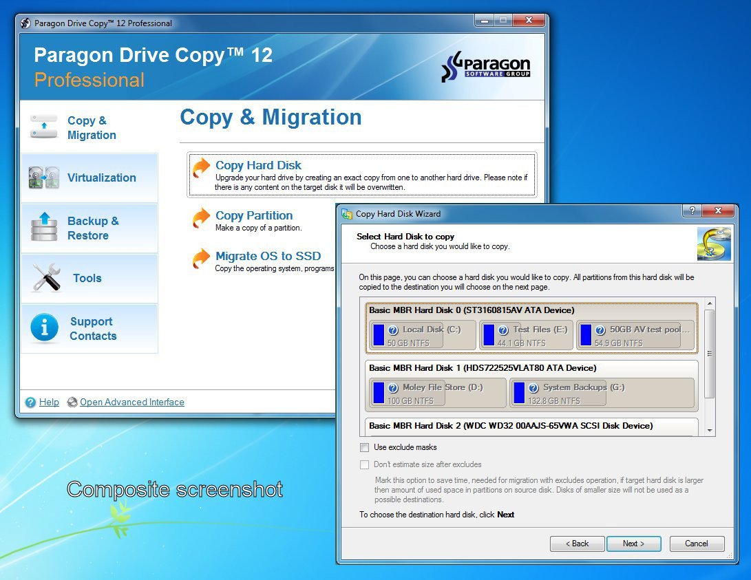 Vsid copied что это. Paragon Drive copy. Paragon программа. Paragon Disk copy 15 professional. Paragon Drive Backup personal.
