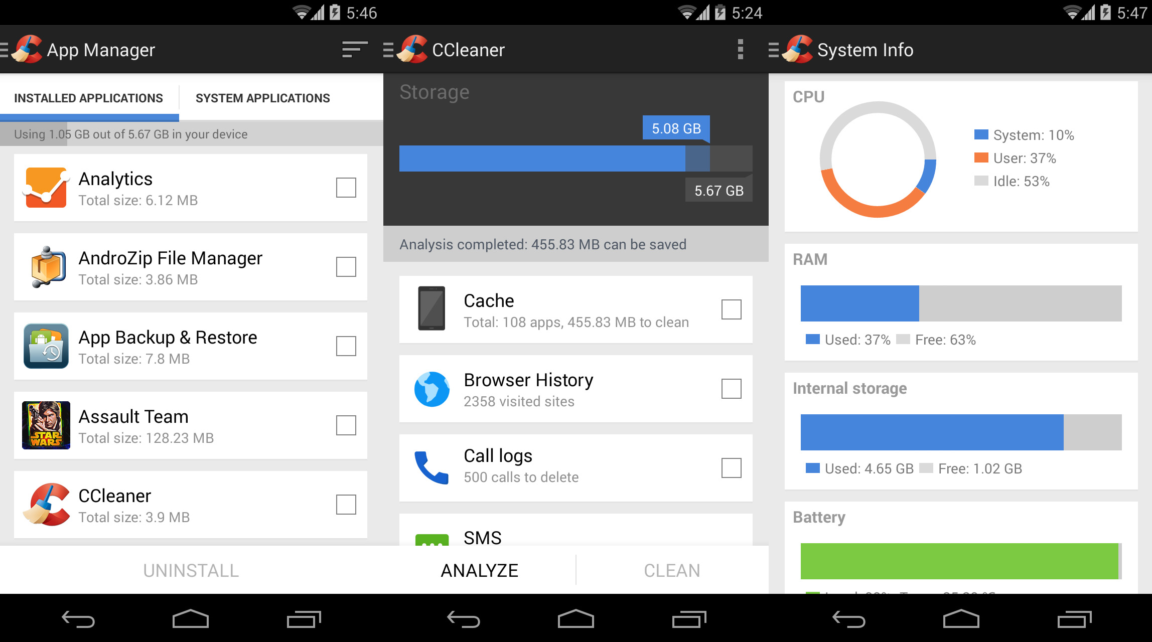 CCleaner для Android - скачать программу CCleaner для Android последняя  версия 2021