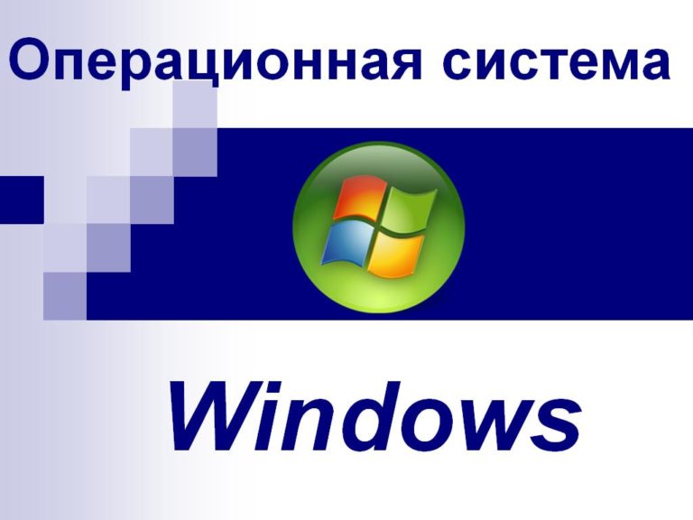 Windows это операционная система вспомогательная программа прикладной пакет